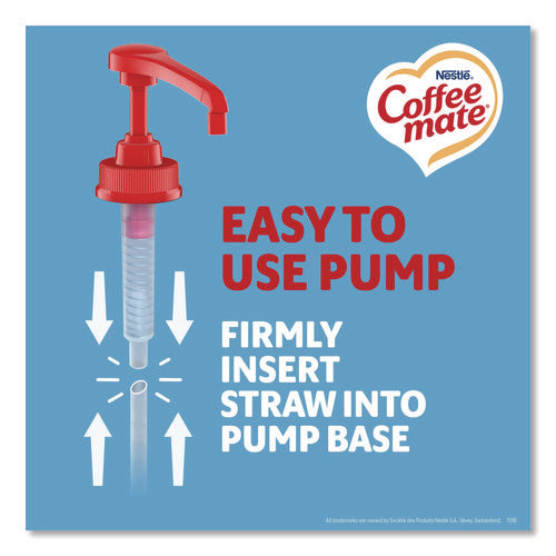 Image of Coffee mate® Liquid Coffee Creamer, French Vanilla, 1.5 L Pump Bottle, 2/Carton