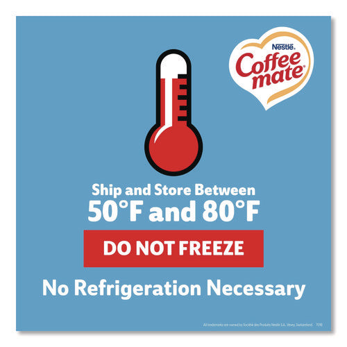 Image of Coffee mate® Liquid Coffee Creamer, French Vanilla, 1.5 L Pump Bottle, 2/Carton