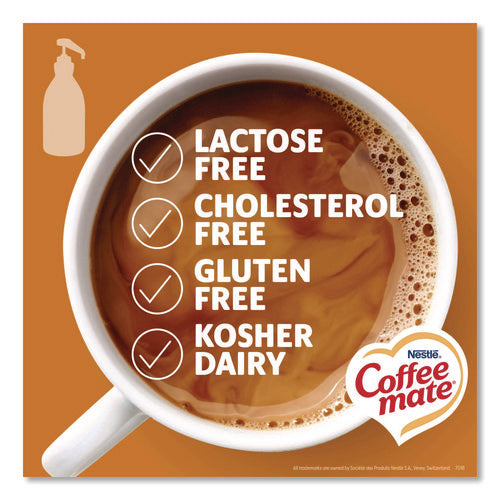 Image of Coffee mate® Liquid Creamer Pump Bottle, Salted Caramel Chocolate, 1.5 L Pump Bottle, 2/Carton
