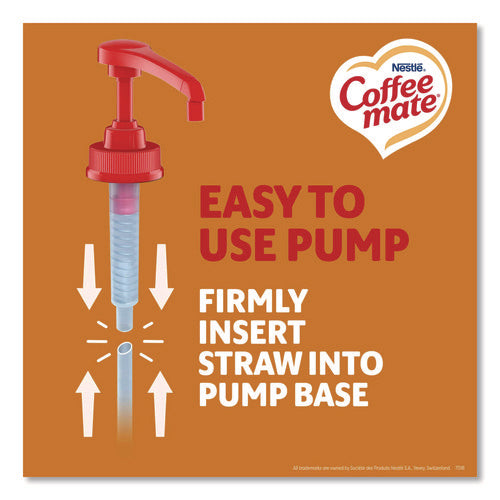 Image of Coffee mate® Liquid Creamer Pump Bottle, Salted Caramel Chocolate, 1.5 L Pump Bottle, 2/Carton