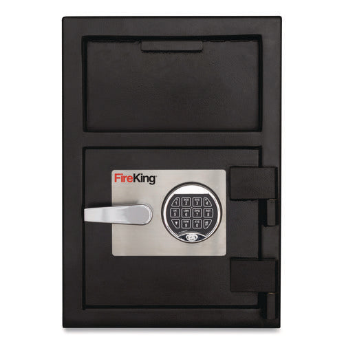 Image of FireKing® Depository Security Safe, 2.72 Cu Ft, 24w X 13.4d X 10.83h, Black