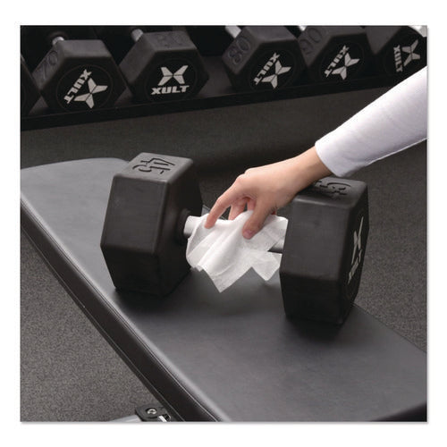 Image of Sani Professional® Sani-Cloth AF3 Germicidal Disposable Wipes, 6 x 6.75, White, 160 Wipes/Canister, 12 Canisters/Carton