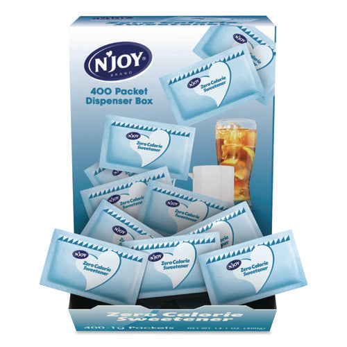Image of N'Joy Blue Aspartame Artificial Sweetener, 0.04 oz Packet, 400/Box
