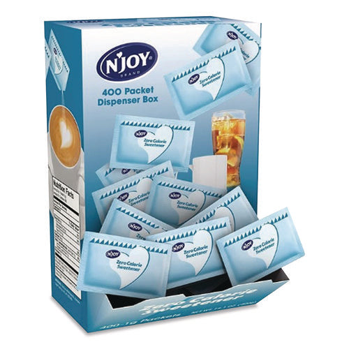 Image of N'Joy Blue Aspartame Artificial Sweetener, 0.04 oz Packet, 400/Box