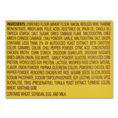 Image of Nissin® Hot and Spicy Fire Wok Molten Chili Chicken, 4.37 oz Bowl, 6/Carton