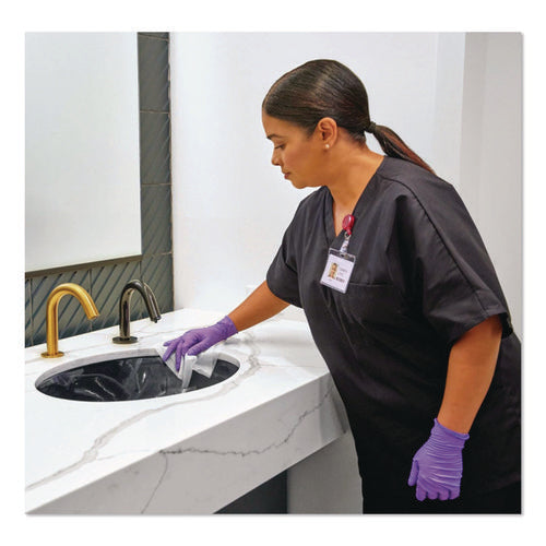 Image of Sani Professional® Sani-Cloth Bleach Germicidal Disposable Wipes, Deep-Well Lid Canister, 10.5 X 6, 75/canister