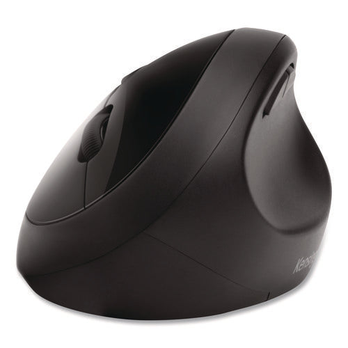Image of Kensington® Pro Fit Ergo Wireless Keyboard and Mouse, 2.4 GHz Frequency, 30 ft Wireless Range, Black
