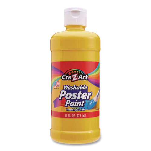 Image of Cra-Z-Art® Washable Kids Paint, Assorted Colors, 16 oz Bottle, 6/Pack