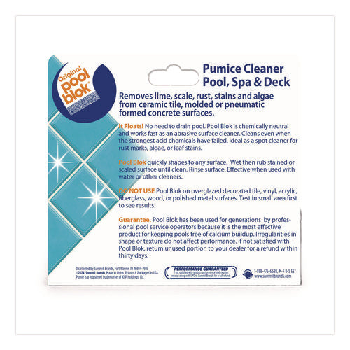 Image of Pumie® Tile and Concrete Cleaner, 6 x 1.5, Gray, 12/Carton