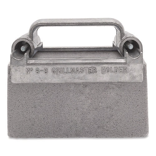 Image of Pumie® Griddle and Grill Cleaning Brick Holder, 6 x 4, Gray