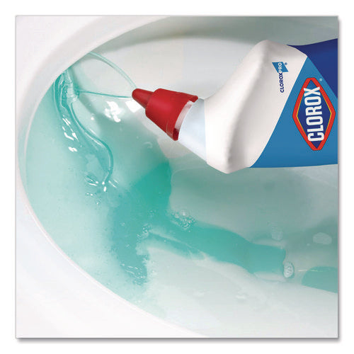Image of Clorox® Toilet Bowl Cleaner With Bleach, Fresh Scent, 24 Oz Bottle, 12/carton