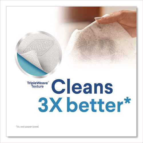 Image of Clorox® Disinfecting Wipes, Bleach Free Cleaning Wipes, 1-Ply, 7 x 7.75, Crisp Lemon, White, 75/Canister, 6 Canisters/Carton