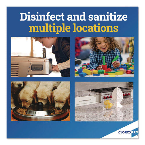 Image of Clorox® Anywhere Daily Disinfectant and Sanitizer, Unscented, 32 oz Spray Bottle