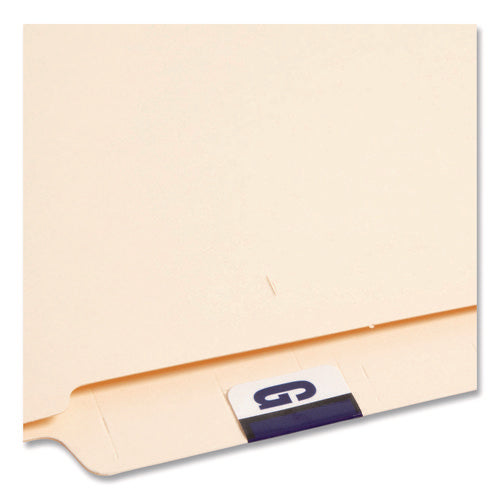 Image of Smead A-Z Color-Coded End Tab Filing Labels, G, 1 X 1.25, White, 500/roll