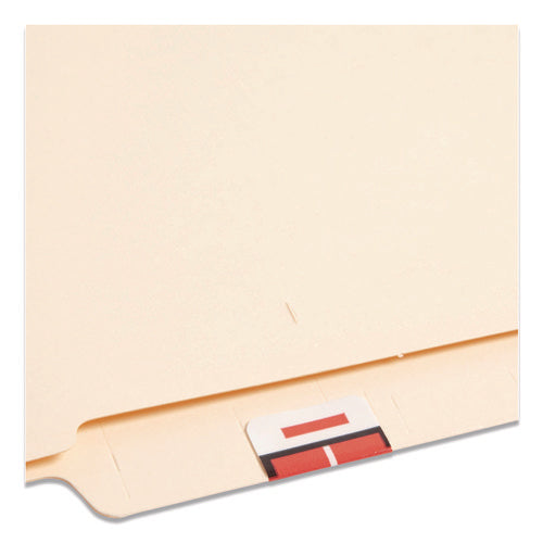 Image of Smead A-Z Color-Coded End Tab Filing Labels, I, 1 X 1.25, White, 500/roll
