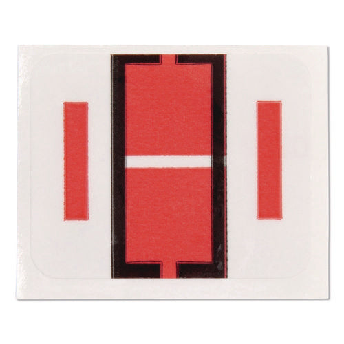 Image of Smead A-Z Color-Coded End Tab Filing Labels, I, 1 X 1.25, White, 500/roll