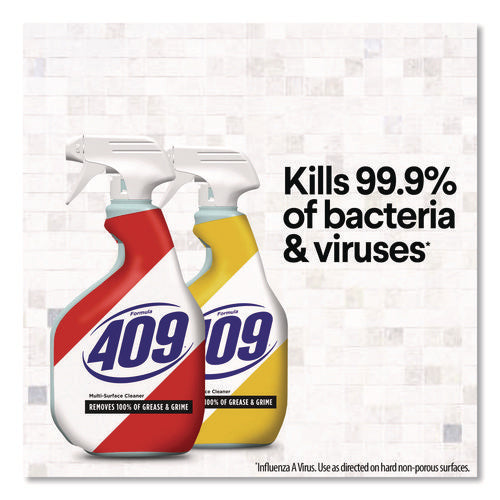 Image of Formula 409® Multi-Surface Cleaner, Lemon, 32 Oz Spray Bottle, 9/carton