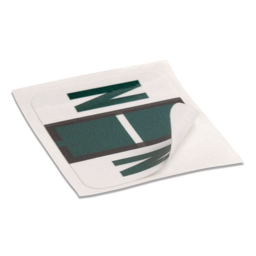 Image of Smead A-Z Color-Coded End Tab Filing Labels, N, 1 X 1.25, White, 500/roll