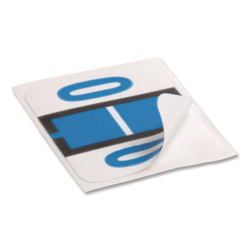 Image of Smead A-Z Color-Coded End Tab Filing Labels, O, 1 X 1.25, White, 500/roll