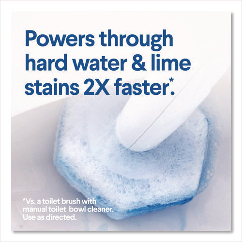 Image of Clorox® Disinfecting ToiletWand Refill Heads, Toilet Cleaning Scrubbing Pads, Blue/White, 20/Pack