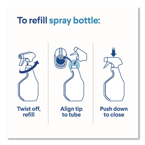 Image of Clorox® Clean-Up Multi-Surface Cleaner with Bleach, Original, 32 oz Spray Bottle, 9/Carton