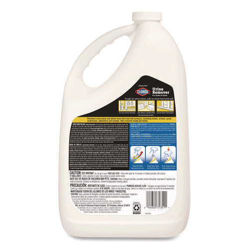 Image of Clorox® CloroxPro Urine Remover for Stains and Odors, 128 oz Refill Bottle