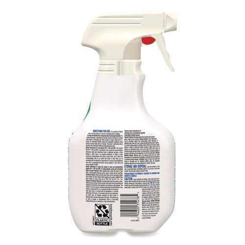 Image of Clorox Healthcare® Fuzion Cleaner Disinfectant, Unscented, 32 Oz Spray Bottle, 9/carton