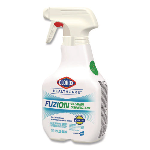 Image of Clorox Healthcare® Fuzion Cleaner Disinfectant, 32 Oz Spray Bottle