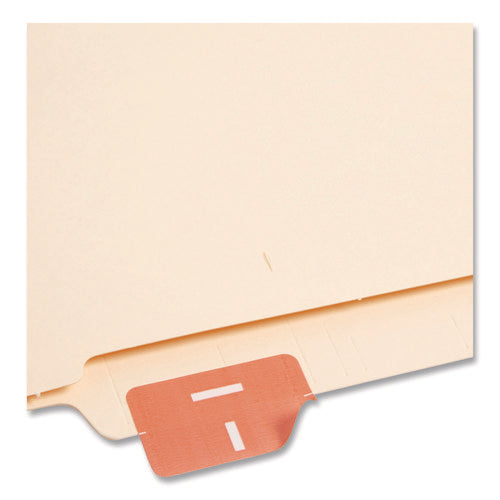 Image of Smead Alphaz Color-Coded Second Letter Alphabetical Labels, I, 1 X 1.63, Pink, 10/sheet, 10 Sheets/pack