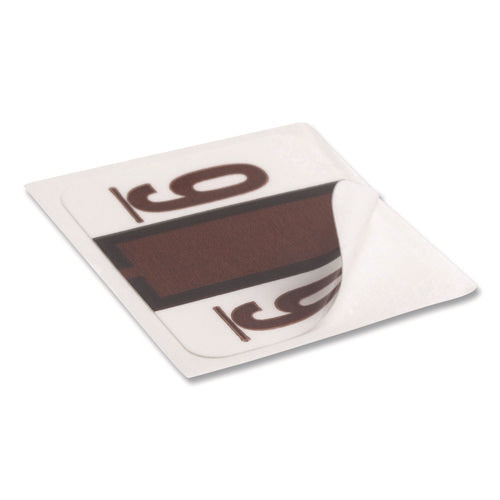 Image of Smead Numerical End Tab File Folder Labels, 9, 1 X 1.25, White, 500/roll