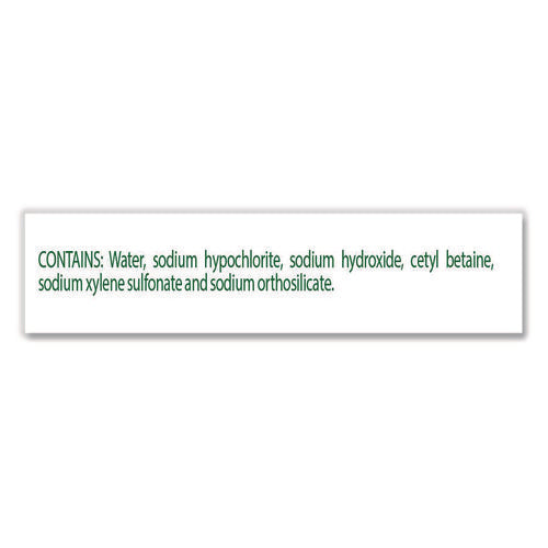 Image of Clorox® CloroxPro Results Concentrated Outdoor Bleach, 81 oz Bottle, 6/Carton