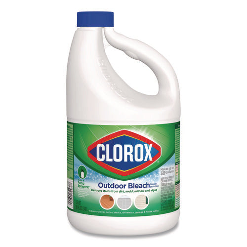 Image of Clorox® CloroxPro Results Concentrated Outdoor Bleach, 81 oz Bottle, 6/Carton