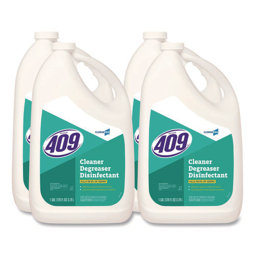 Image of Formula 409® CloroxPro Cleaner Degreaser Disinfectant, 128 oz Refill, 4/Carton