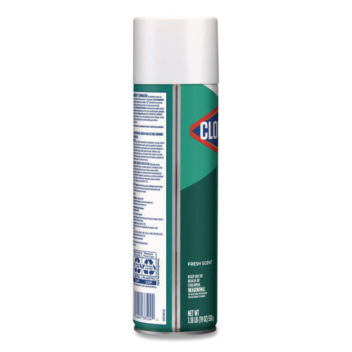 Image of Clorox® Disinfecting Spray, Fresh, 19 Oz Aerosol Spray, 12/carton