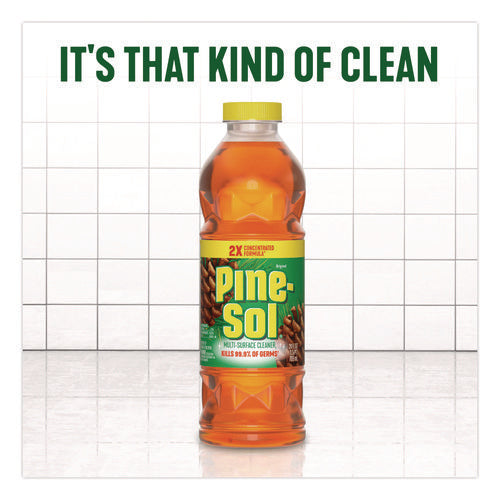 Image of Pine-Sol® Multi-Surface Cleaner Disinfectant Concentrated, Pine Scent, 14 oz Bottle, 12/Carton