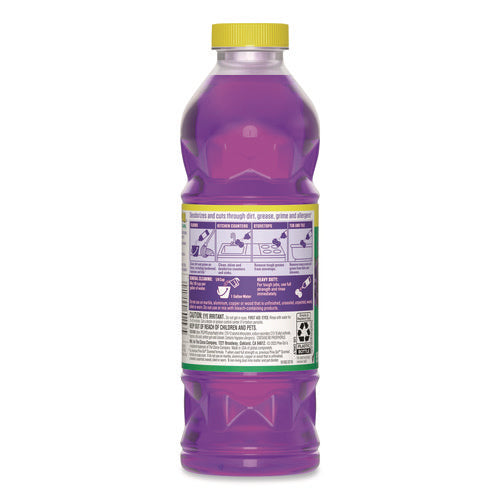 Image of Pine-Sol® Multi-Surface Cleaner Concentrated, Lavender Clean, 24 oz Bottle, 12/Carton