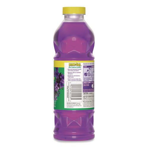 Image of Pine-Sol® Multi-Surface Cleaner Concentrated, Lavender Clean, 24 oz Bottle, 12/Carton