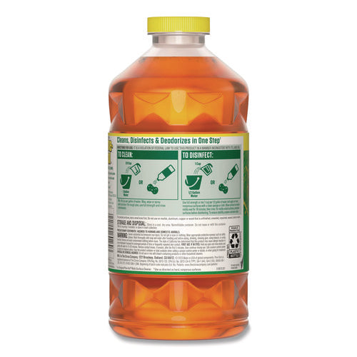 Image of Pine-Sol® Multi-Surface Cleaner Disinfectant Concentrated, Pine Scent, 80 oz Bottle, 6/Carton