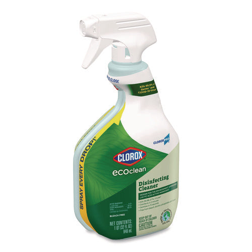 Image of Clorox® Clorox Pro EcoClean Disinfecting Cleaner, Unscented, 32 oz Spray Bottle