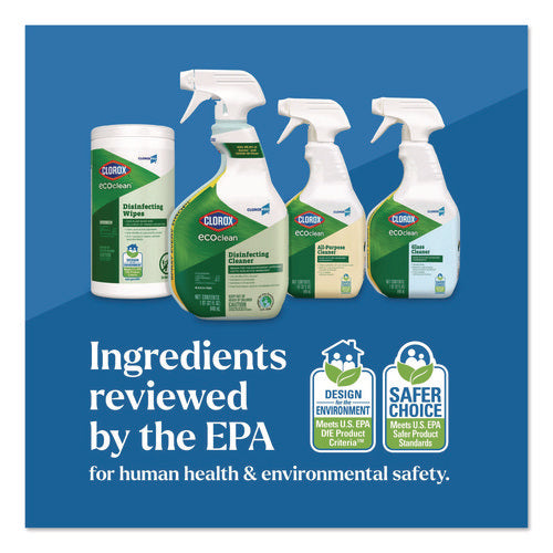 Image of Clorox® Clorox Pro EcoClean Disinfecting Cleaner, Unscented, 32 oz Spray Bottle
