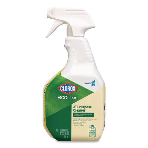 Image of Clorox® Clorox Pro EcoClean Multipurpose Cleaner, Unscented, 32 oz Spray Bottle