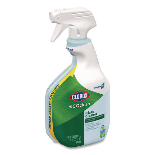 Image of Clorox® Clorox Pro EcoClean Glass Cleaner, Unscented, 32 oz Spray Bottle