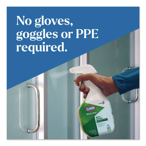 Image of Clorox® Clorox Pro EcoClean Glass Cleaner, Unscented, 32 oz Spray Bottle