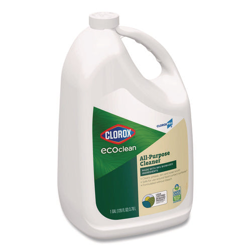 Image of Clorox® Clorox Pro EcoClean All-Purpose Cleaner, Refill, Unscented, 128 oz Bottle, 4/Carton