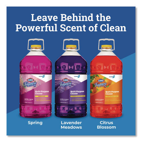 Image of Clorox® CloroxPro Fraganzia Multi-Purpose Cleaner, Citrus Blossom Scent, 175 oz Bottle, 3/Carton
