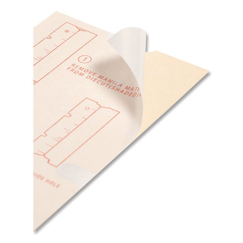 Image of Smead End Tab Converters, Straight Tab, Manila, 3.25" x 9.25", 500/Box