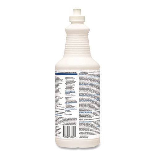 Image of Clorox Healthcare® Bleach Germicidal Cleaner, 32 Oz Pull-Top Bottle, 6/carton