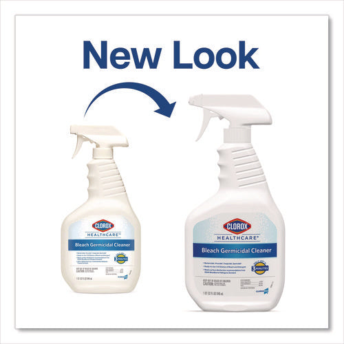 Image of Clorox Healthcare® Bleach Germicidal Cleaner, 32 Oz Spray Bottle