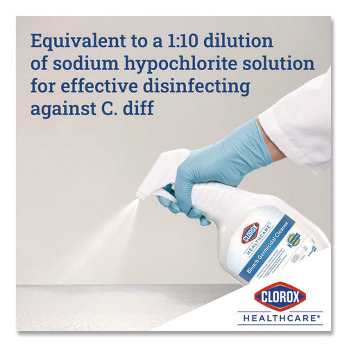 Image of Clorox Healthcare® Bleach Germicidal Cleaner, 32 Oz Spray Bottle