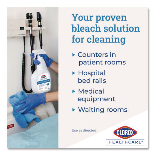 Image of Clorox Healthcare® Bleach Germicidal Cleaner, 32 Oz Spray Bottle